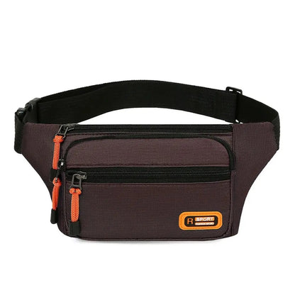 sac banane homme voyage outdoor couleur cafe