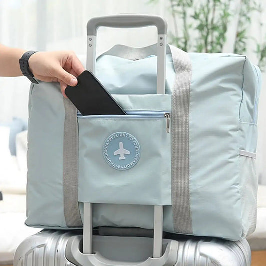sac cabine avion bleu