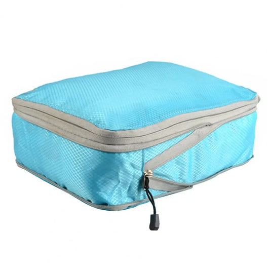 sac compression voyage waterproof bleu