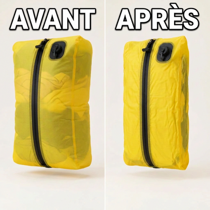 sac de compression électrique avant après