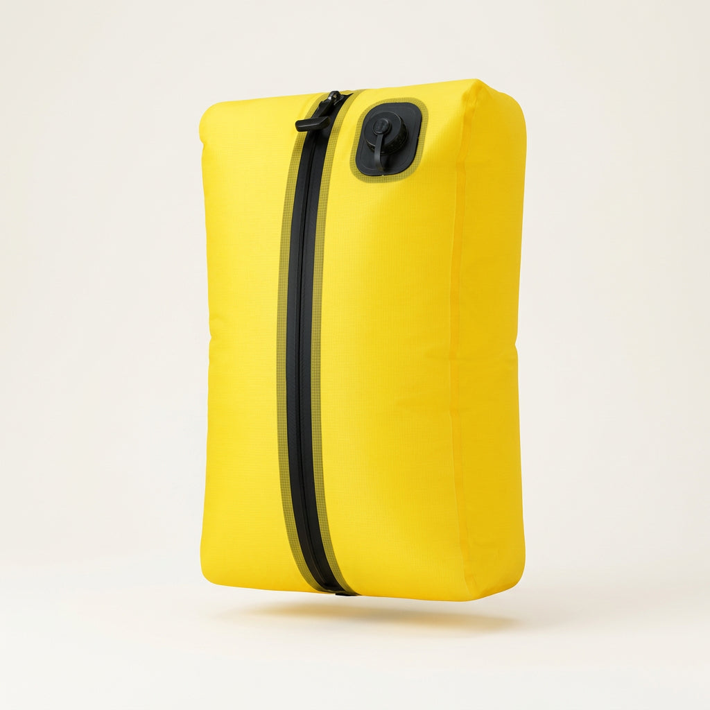 Sac de compression électrique jaune