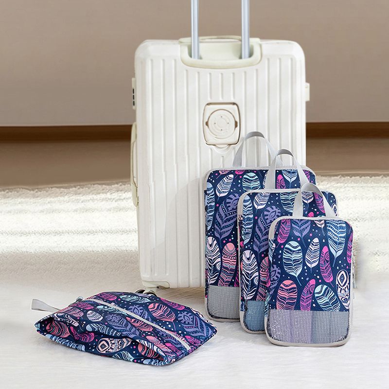 sac de rangement valise à compression devant valise