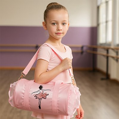 sac de sport enfant coloré kidactive rose