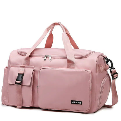 sac de voyage femme convertible rose