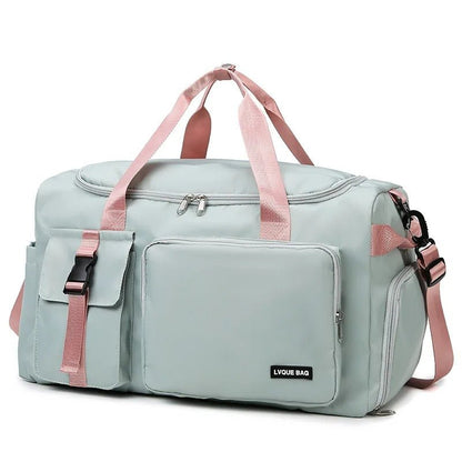 sac de voyage femme convertible vert