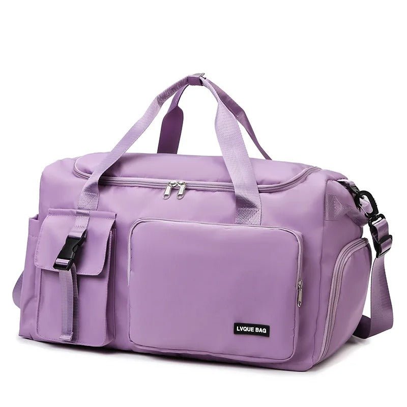 sac de voyage femme convertible violet