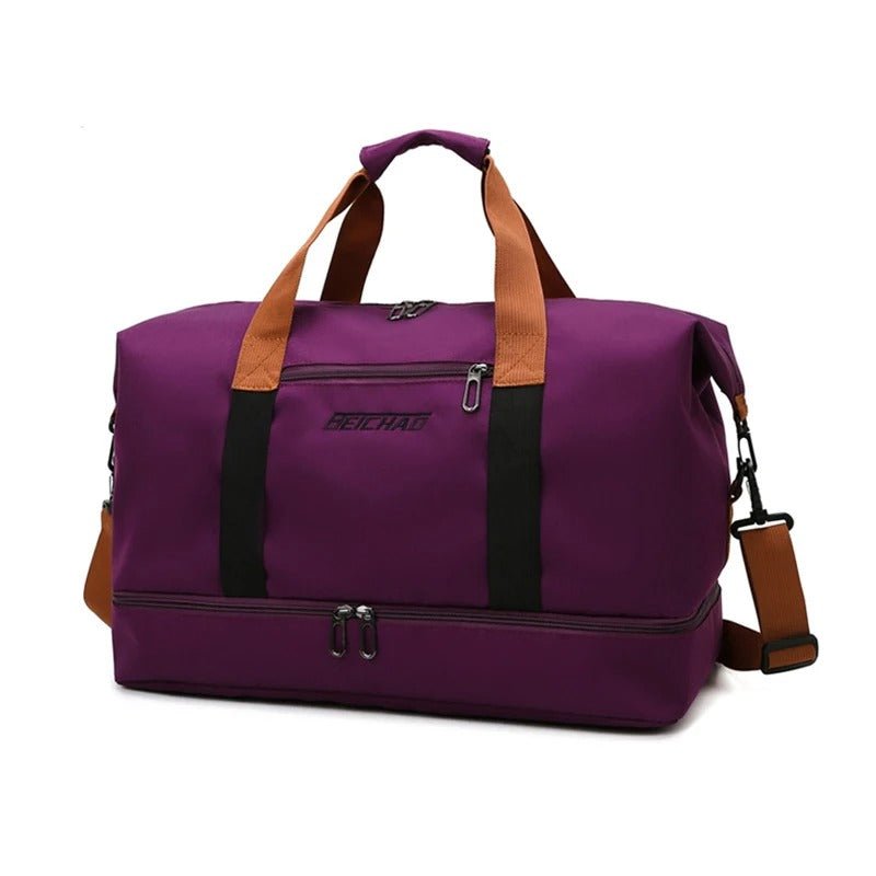 sac de voyage femme sport violet
