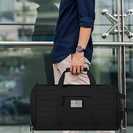 sac de voyage homme 40L militaire léger