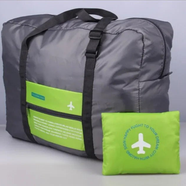 sac de voyage pliable vert
