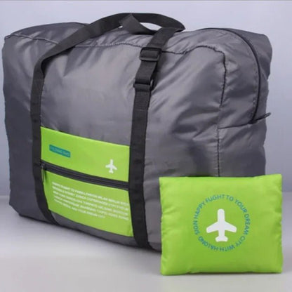sac de voyage pliable vert
