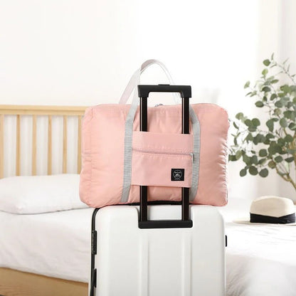  sac de voyage pliable grande capacité rose