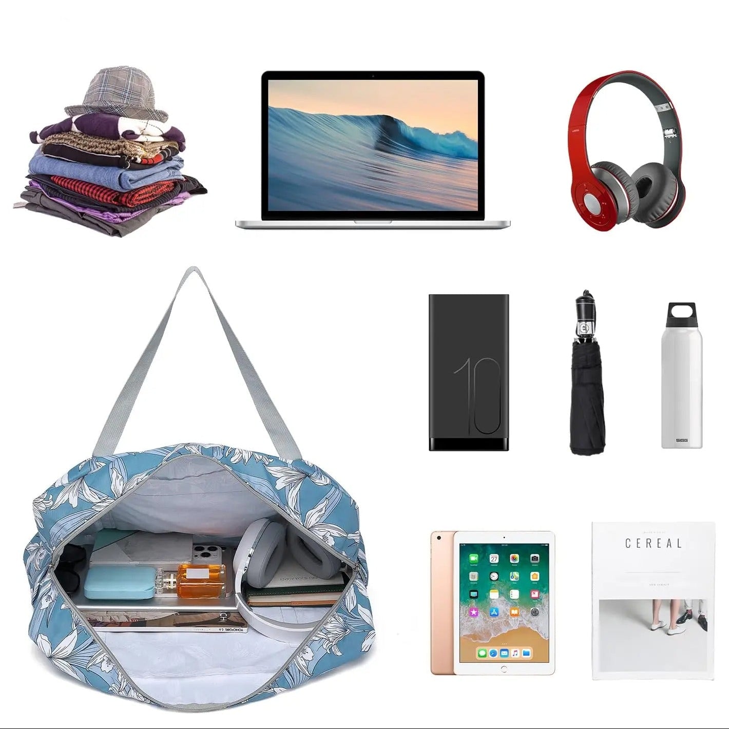 sac de voyage pliant grande capacité