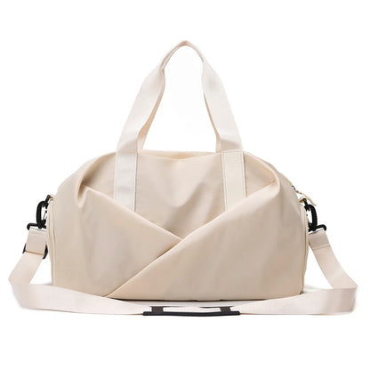sac de voyage week end tendance beige