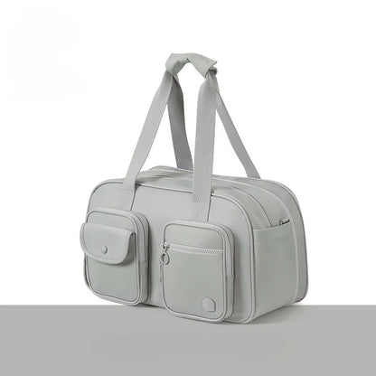 sac de voyage weekend femme extensible gris