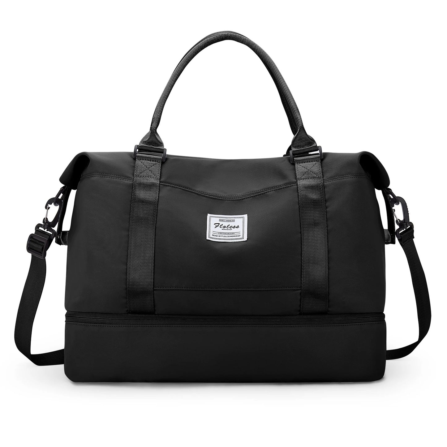 sac de week end femme voyage noir