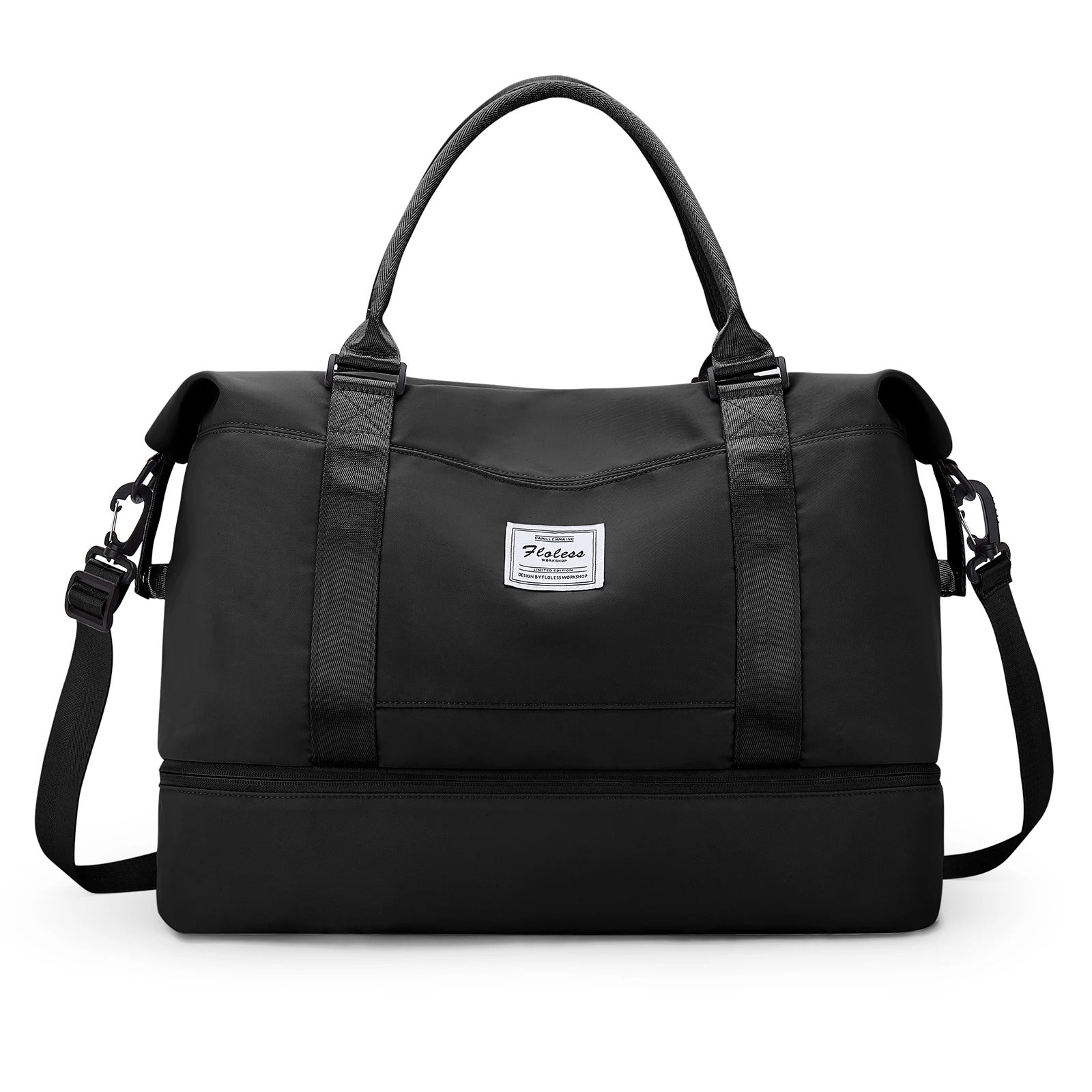 sac de week end femme voyage noir
