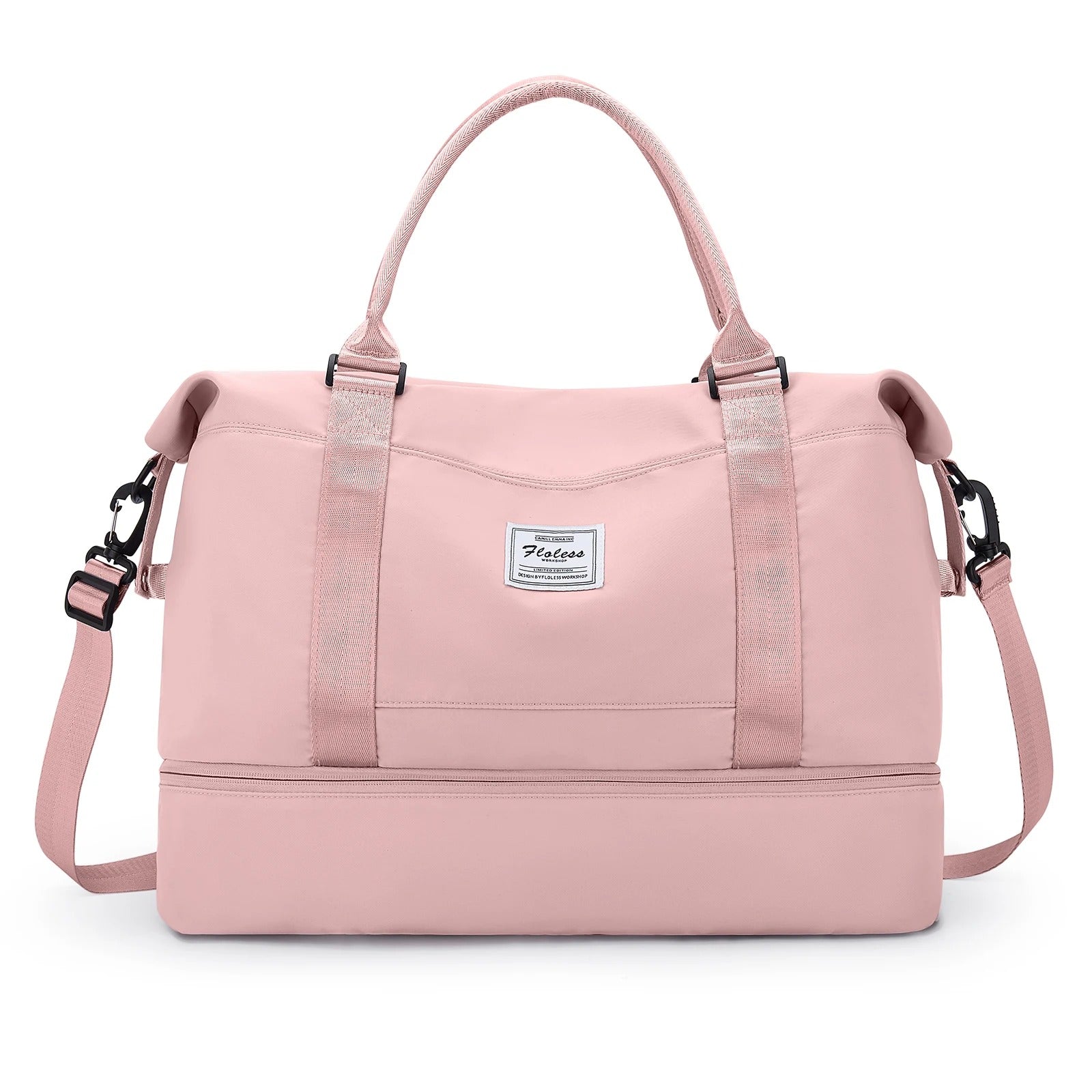 sac de week end femme voyage rose