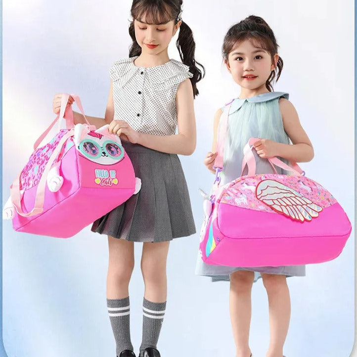 sac enfant de voyage chaton rigolo