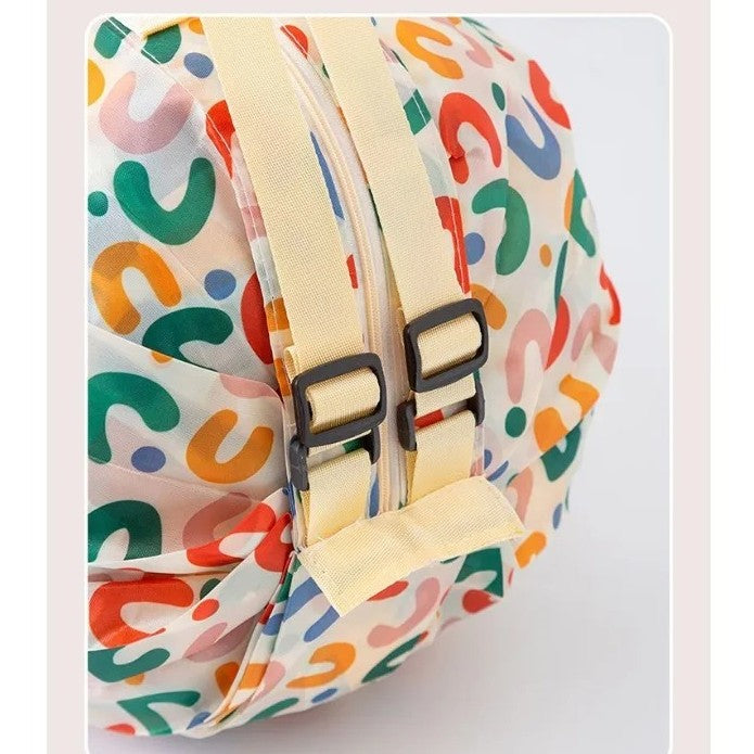 lannières sac pliable design réutilisable ecompact
