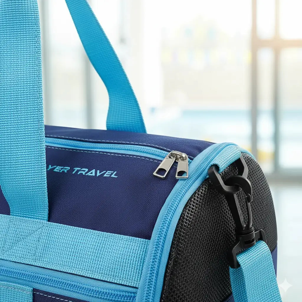 zoom sur femeture sac sport enfant étanche