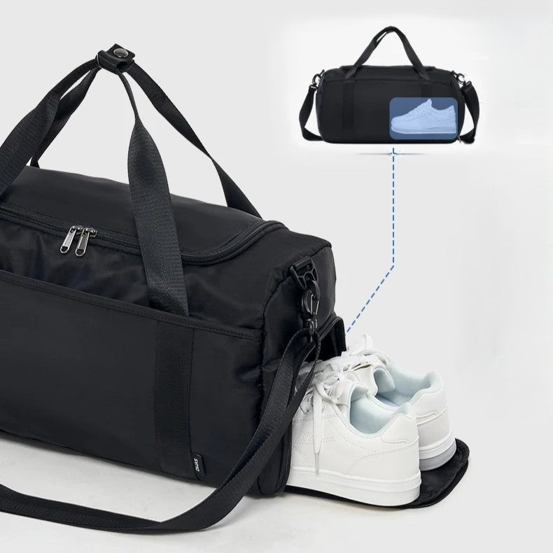 compartiment chaussures dans un sac voyage bagage a main