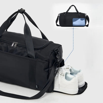 compartiment chaussures dans un sac voyage bagage a main