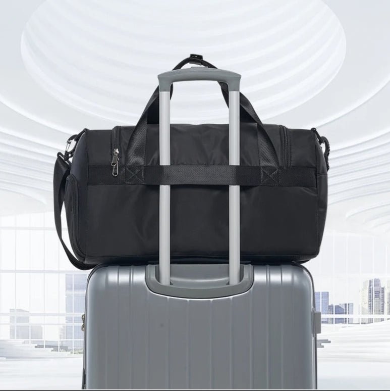 sac voyage bagage a main sur valise