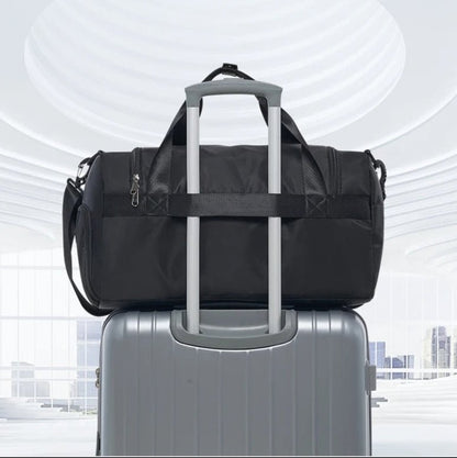 sac voyage bagage a main sur valise