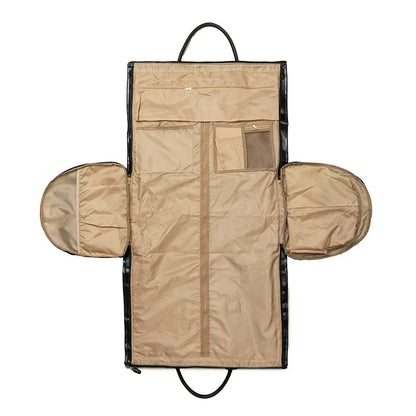 sac voyage convertible cuir déplié