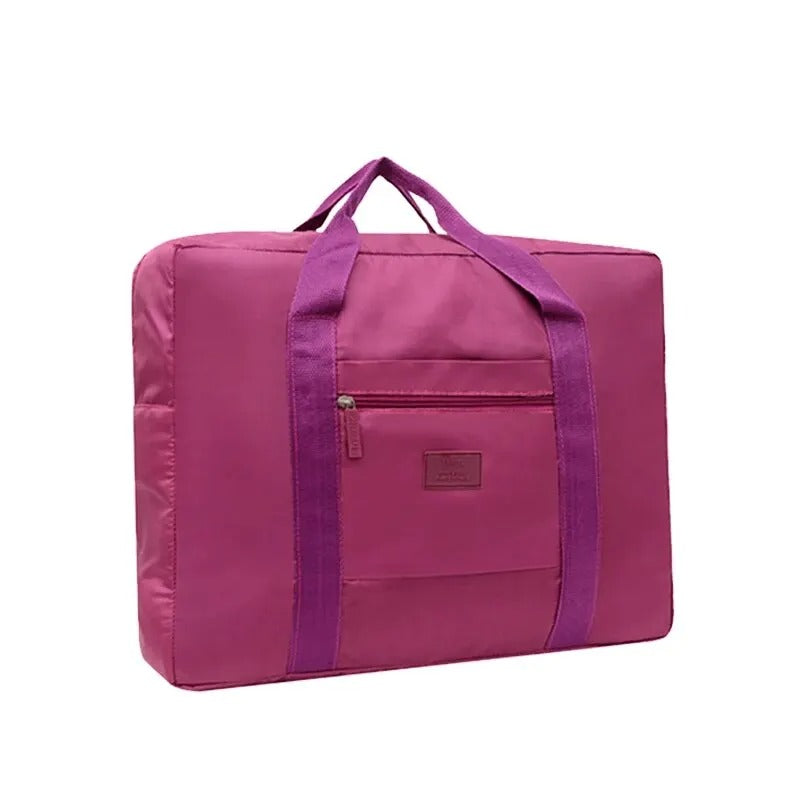 sac voyage pliable rouge