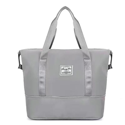 sac voyage ultra leger pliable gris