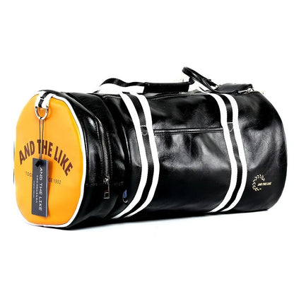 sac week end et sport vintage noir