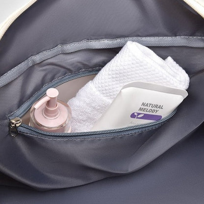 poche étanche sac week-end femme léger beige