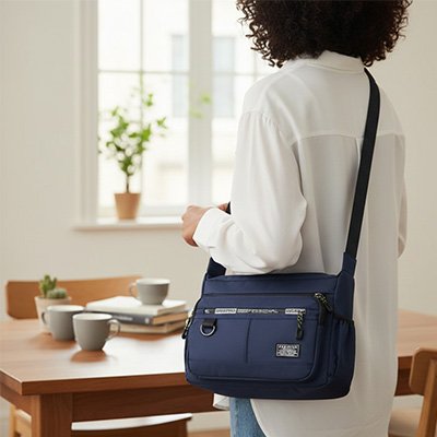 Sacoche homme​  bleu