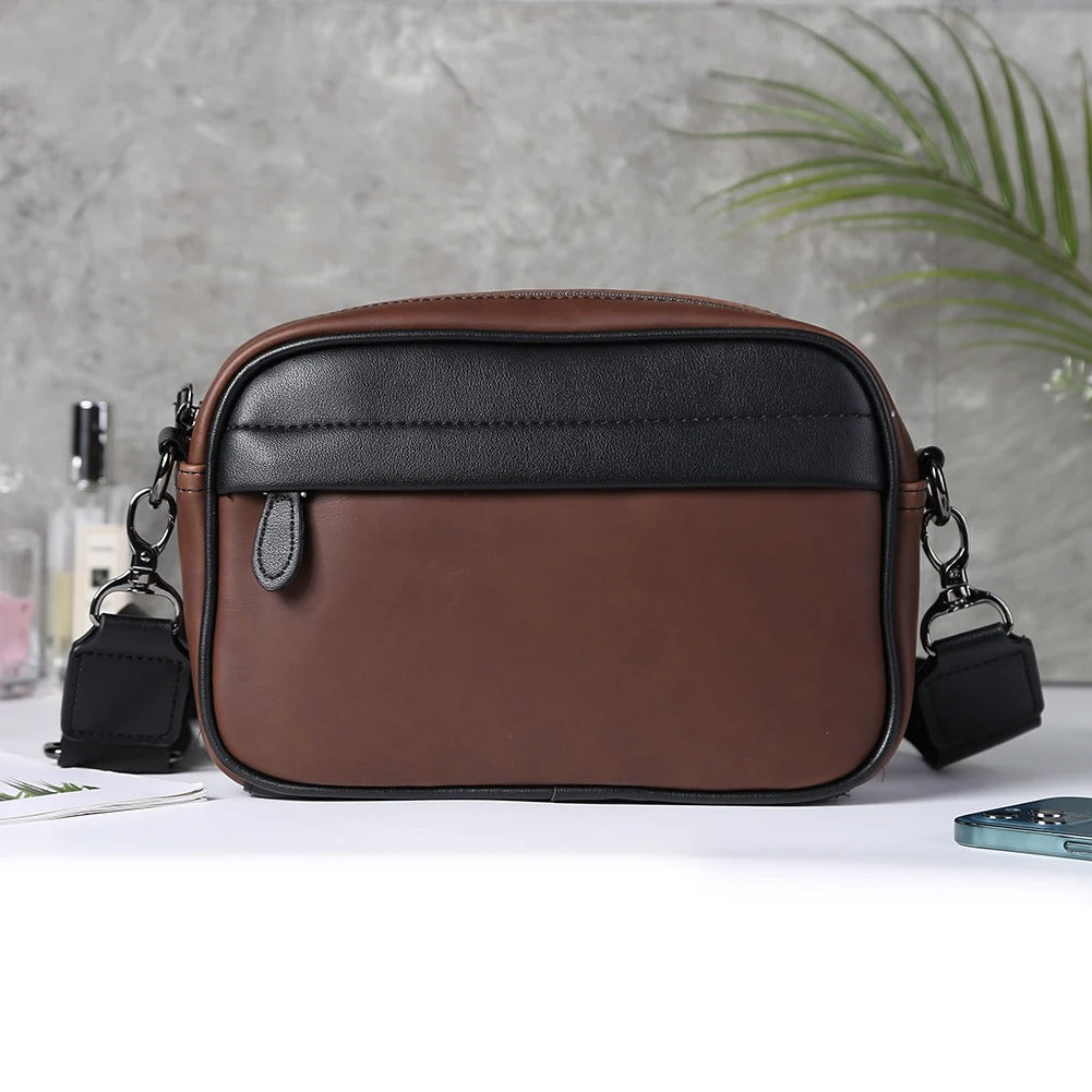 sacoche homme cuir marron