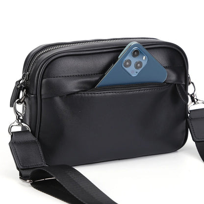 telephone dans sacoche homme cuir