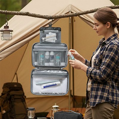 Trousse de toilette voyage noir